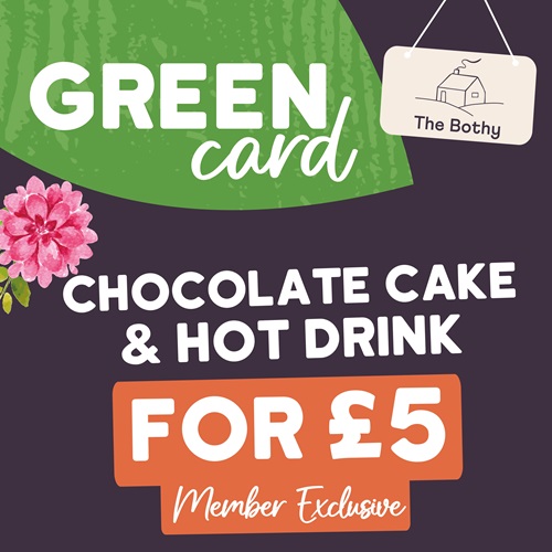 Chocolate Cake & Hot Drink – Bothy