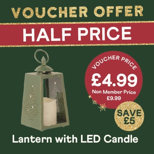 HALF PRICE – LED Candle Lantern