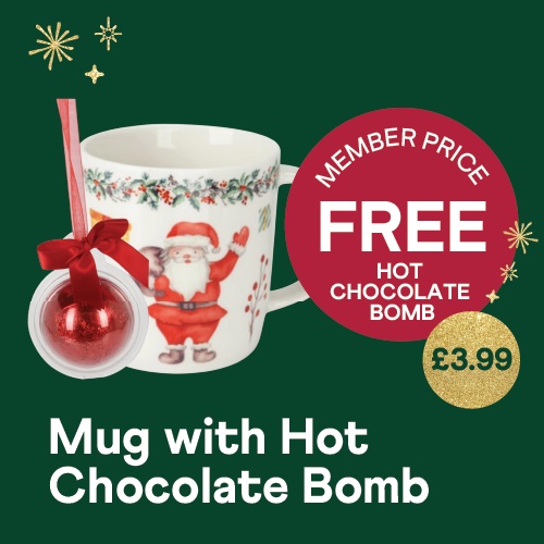 Mug & Hot Chocolate Bomb